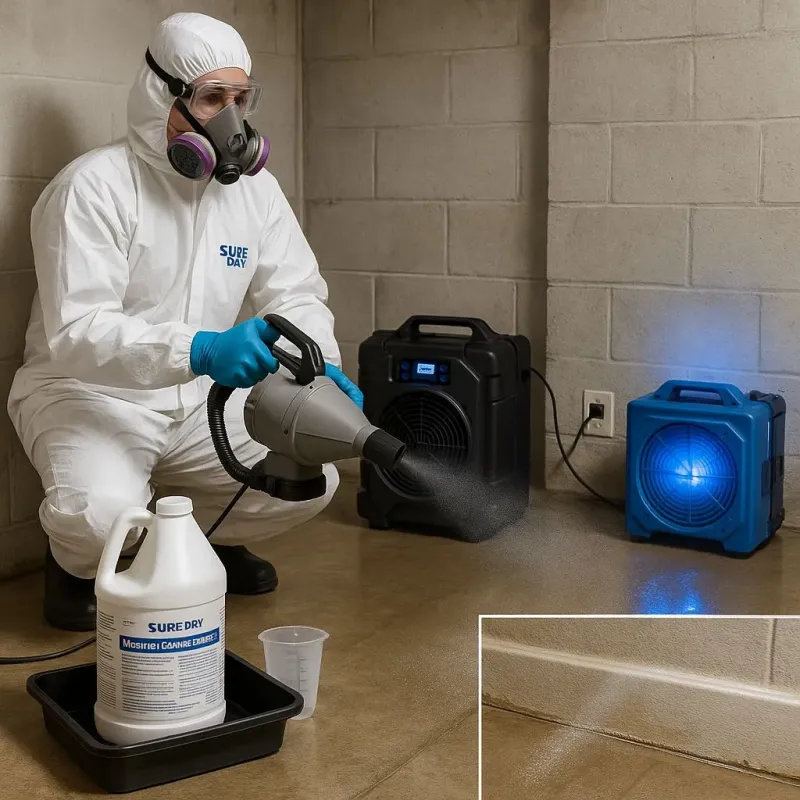 Sanitization and Odor Removal process in Willamina, OR