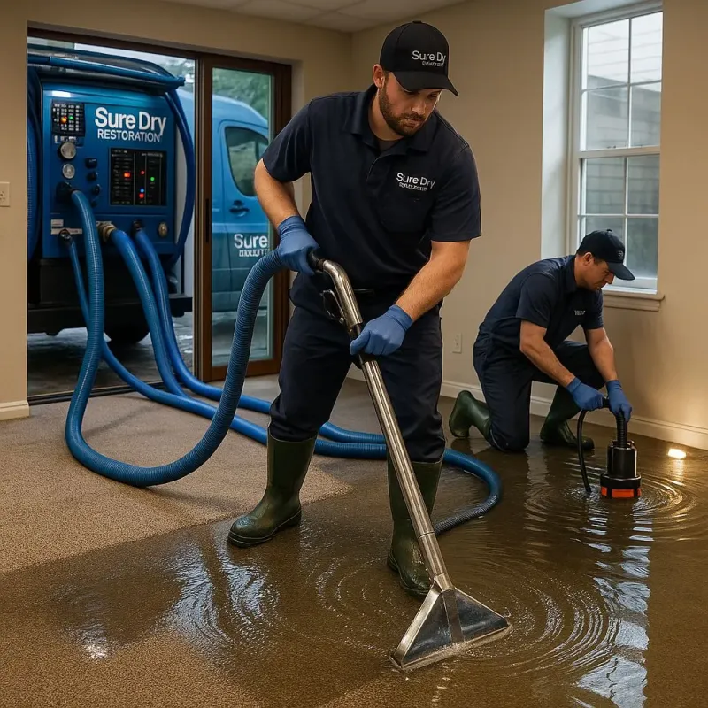 Water Extraction and Removal process in Willamina, OR